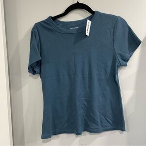 3/$25 ✺ Old Navy Snug T shirt Blue Large Ribbed